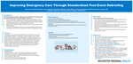 Improving Emergency Care Through Standardized Post Event Debriefing by Kiersten Ash, Madison Boyce, Katie Dolan, Jessica McCann, Jessica Morones, and Katherine Yaworsky